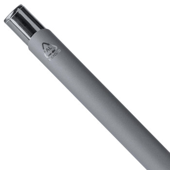 Penna a sfera alluminio riciclato con rivestimento gommato Anisa