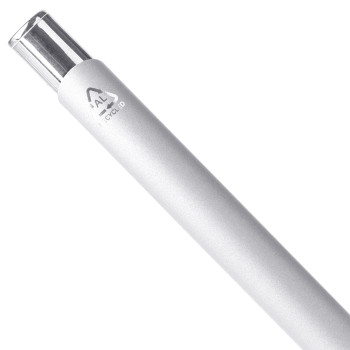 Penna a sfera alluminio riciclato con rivestimento gommato Anisa
