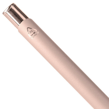 Penna a sfera alluminio riciclato con rivestimento gommato Anisa
