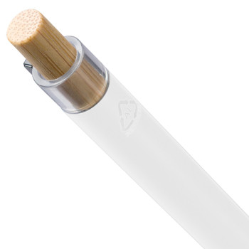 Penna a sfera in alluminio riciclato laccato Maren