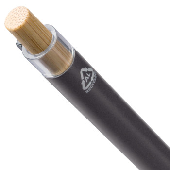 Penna a sfera in alluminio riciclato laccato Maren