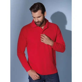Polo Piqué Long-Sleeved