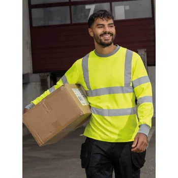 Poly-Cotton Long Sleeve Shirt 'Murcia'