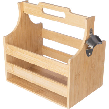 Portabottiglie in bambù Hans