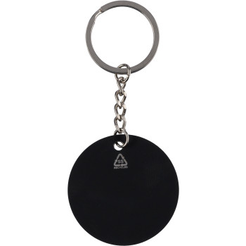 Portachiavi a forma pallone da calcio in acciaio inox riciclato Ciro