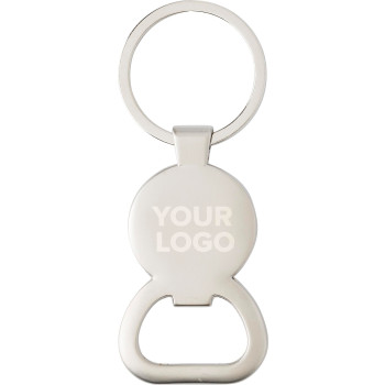 Portachiavi apribottiglia in metallo Soren