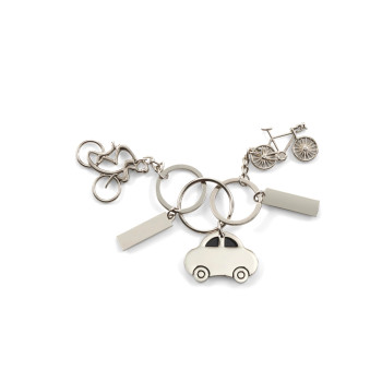 Portachiavi bicicletta in metallo Sullivan