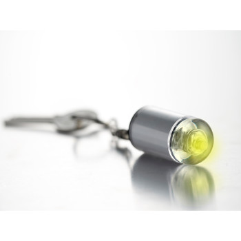 Portachiavi con mini torcia, in ABS Carly