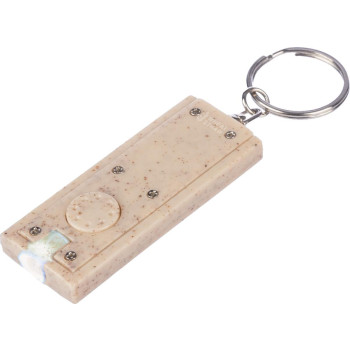 Portachiavi in ??paglia di grano con luce Led Günter