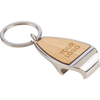 Portachiavi lega di zinco Aria