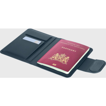 Portapassaporto con localizzatore Mavi