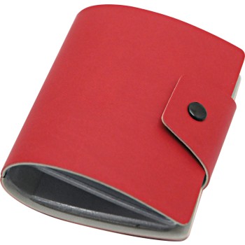 Portatessere chiusura con bottone