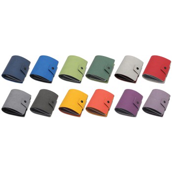 Portatessere chiusura con bottone