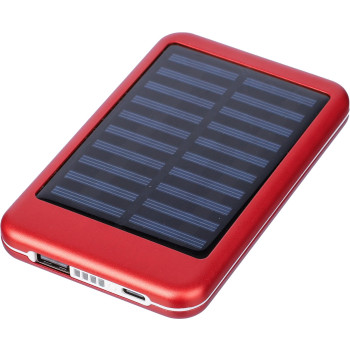 Power bank solare in alluminio Tycho