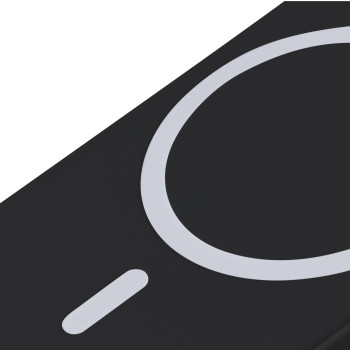 Powerbank con caricatore wireless in ABS riciclato Miren