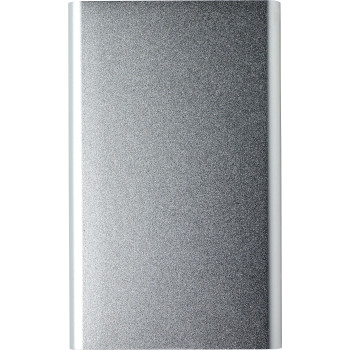 Powerbank in alluminio capacità 4.000 mAh Ezra