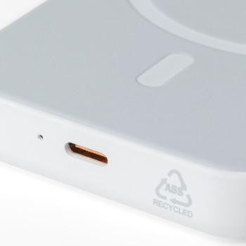 Powerbank wireless in ABS riciclato Miren