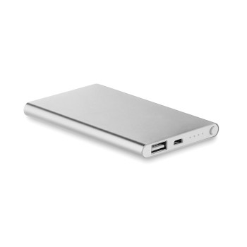 POWERFLAT - Power bank in alluminio da 400