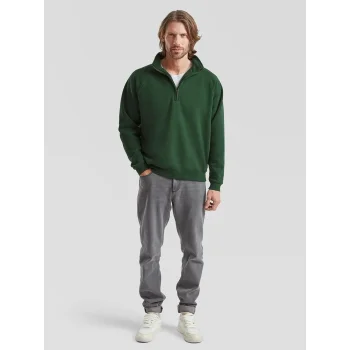 Premium Zip Neck Sweat