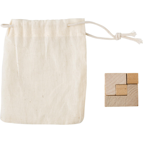 Puzzle Cubo in legno Amber