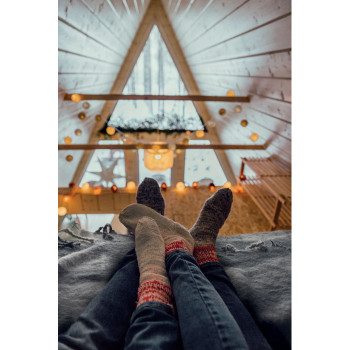 QUET - Coperta in mohair a scacchi