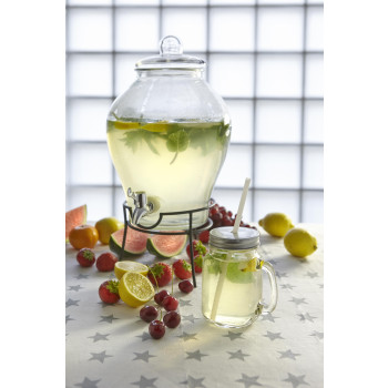 Recipiente in vetro, capacità 480 ml Sakina