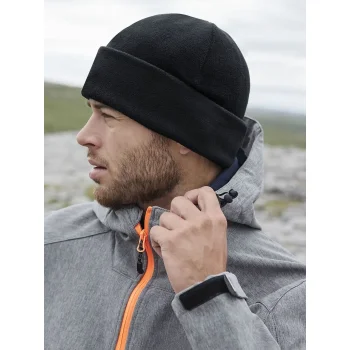 Recycled Fleece Cuffed Beanie
