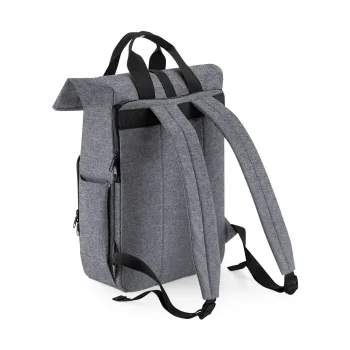 Recycled Twin Handle Roll-Top Laptop Backpack