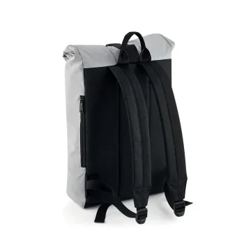 Reflective Roll-Top Backpack