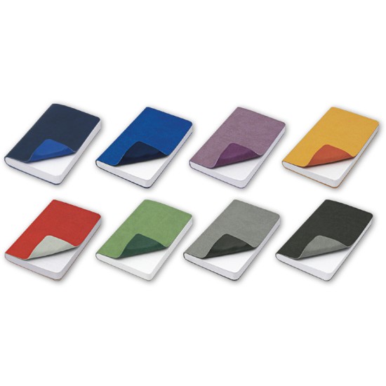 REFLEXA blocco f.to 12,5x20,3, a righe, 224 pg. in vivella bicolore. Astuccio di confezione.