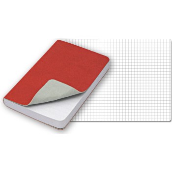 REFLEXA blocco f.to 9x14, a quadretti, 224 pg. in vivella bicolore. Astuccio di confezione.