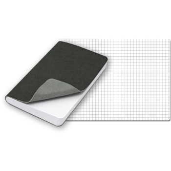 REFLEXA blocco f.to 9x14, a quadretti, 224 pg. in vivella bicolore. Astuccio di confezione.