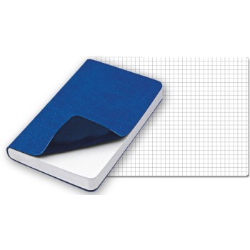 REFLEXA blocco f.to 9x14, a quadretti, 224 pg. in vivella bicolore. Astuccio di confezione.