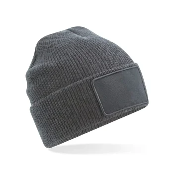Removable Patch Thinsulate Beanie