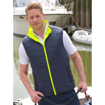 Reversible Soft Padded Safety Gilet