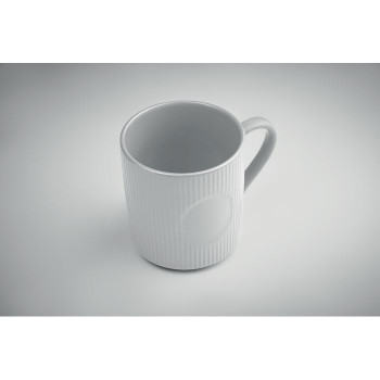 RIBMUG - Tazza in ceramica a coste 340 m
