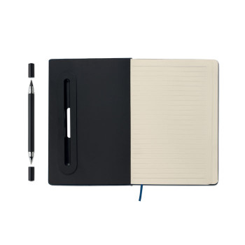 RINBOOK - Notebook A5 con porta telefono
