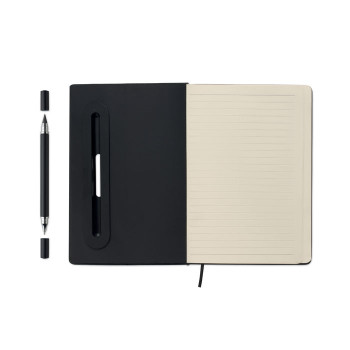 RINBOOK - Notebook A5 con porta telefono