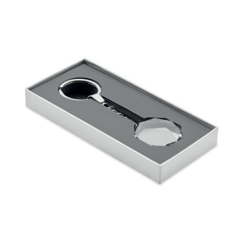 ROUNDWARD - Portachiavi rotondo in vetro