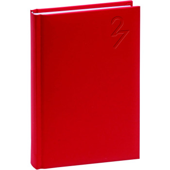 SAILOR Agenda giornaliera 17X24 cm a quadretti con copertina imbottita