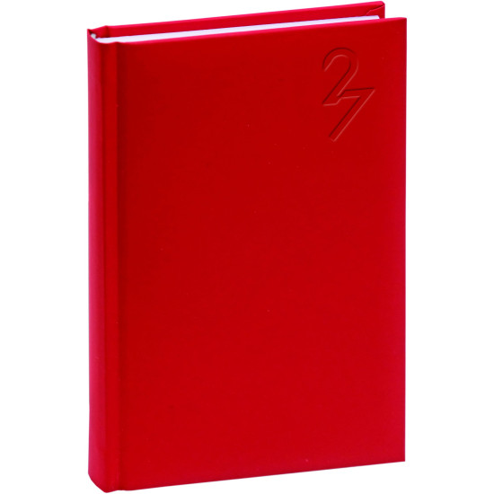 SAILOR Agenda giornaliera 17X24 cm a quadretti con copertina imbottita