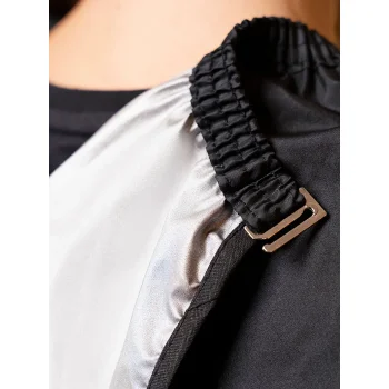 Salon Dye cape with hand grips