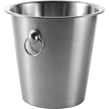 Secchiello champagne, in acciaio inox Hester