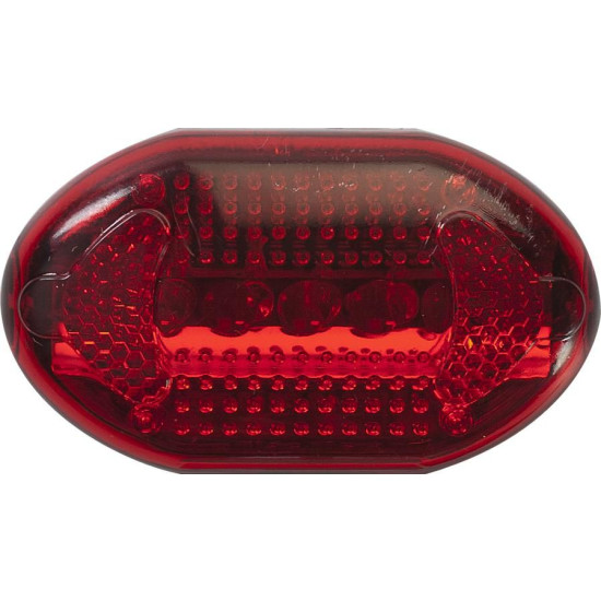 Set 2 luci da bicicletta, in ABS Jordy