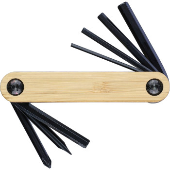 Set 7 utensili in acciaio e carbonio Edna