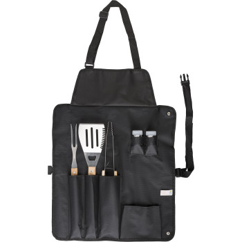 Set da barbecue in acciaio inox Hugo