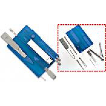 Set da ufficio da viaggio con 10 funzioni luce centimetro pinzetta penna lima cacciavite coltello ago tronchesina punta