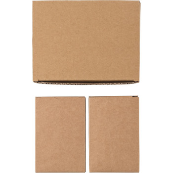 Set di 2 mazzi di carte da gioco in carta riciclata Arwen