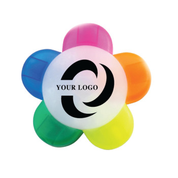 Set evidenziatori Brodie | Plastica | 5 colori