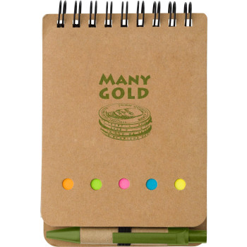 Set memo a spirale in vari colori Rodrigo